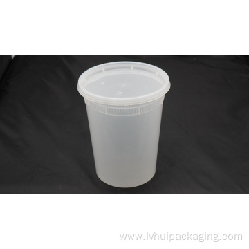 Wholesale 32oz Disposable Plastic Soup Cup